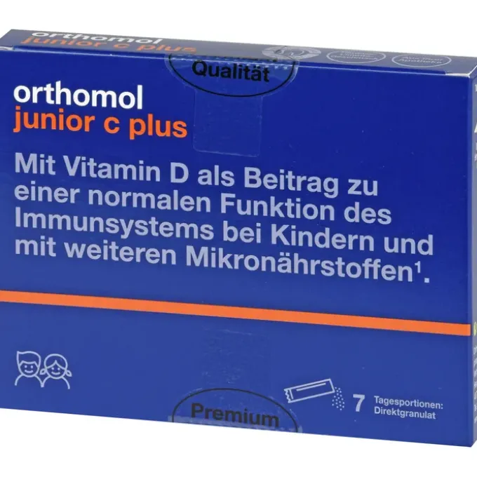 ORTHOMOL Junior C plus Granulat 7 Stück