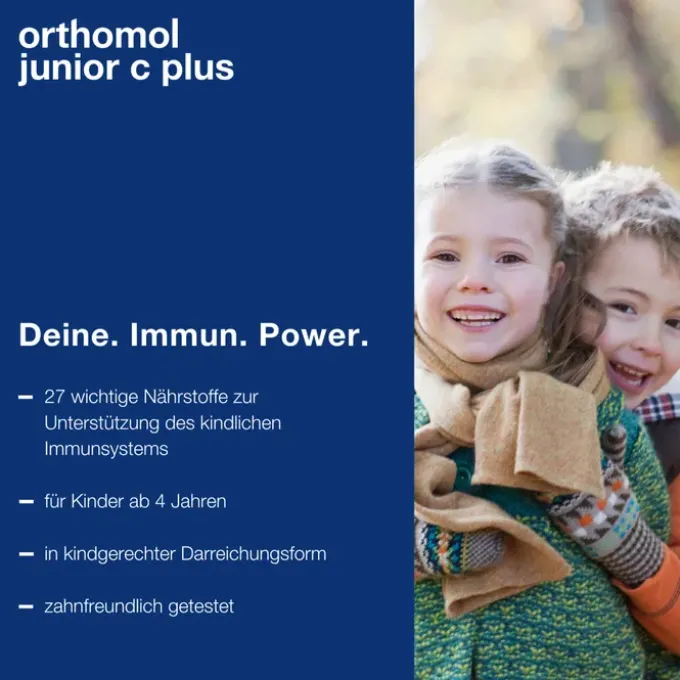 ORTHOMOL Junior C plus Granulat 7 Stück