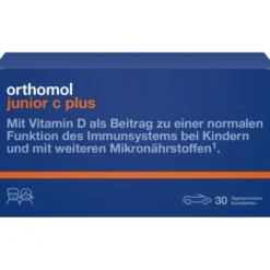 ORTHOMOL Junior C plus Kautabl.Mandarine/Orange 30 Stück
