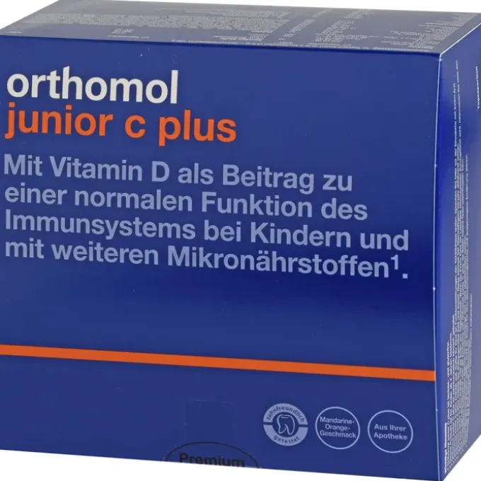 ORTHOMOL Junior C plus Kautabl.Mandarine/Orange 30 Stück
