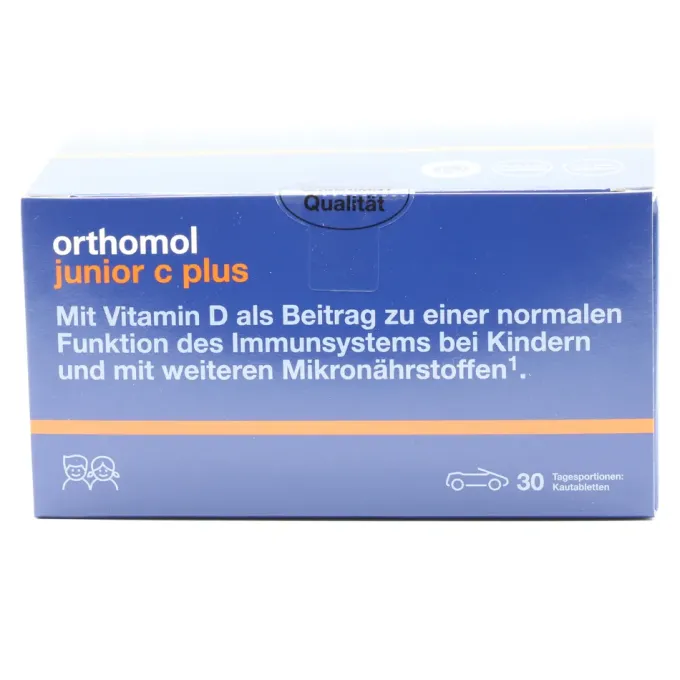 ORTHOMOL Junior C plus Kautabl.Waldfrucht 30 Stück