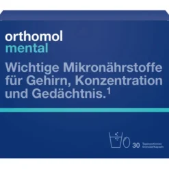 ORTHOMOL mental Granulat/Kapseln 15 Tage Kombipackung 1Stück