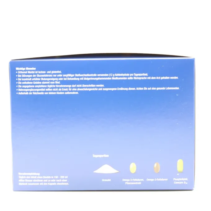 ORTHOMOL mental Granulat/Kapseln 15 Tage Kombipackung 1Stück
