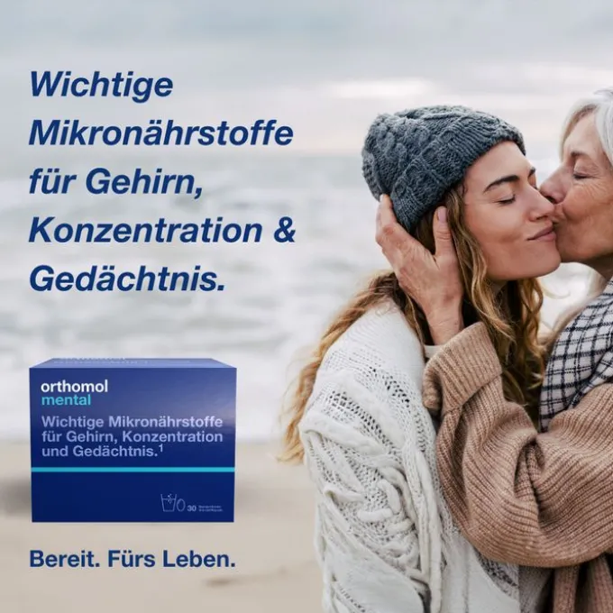 ORTHOMOL mental Granulat/Kapseln 30 Tage Kombip. 30 Stück
