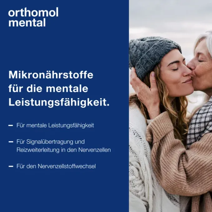 ORTHOMOL mental Granulat/Kapseln 15 Tage Kombipackung 1Stück