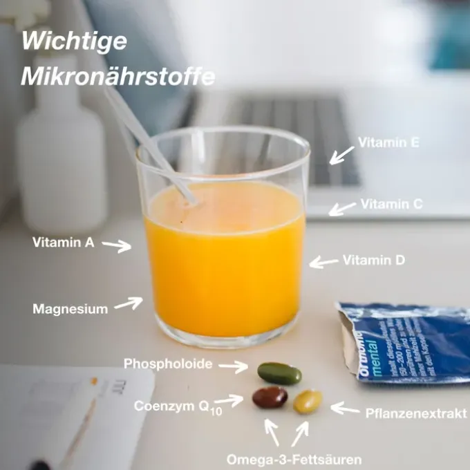 ORTHOMOL mental Granulat/Kapseln 15 Tage Kombipackung 1Stück