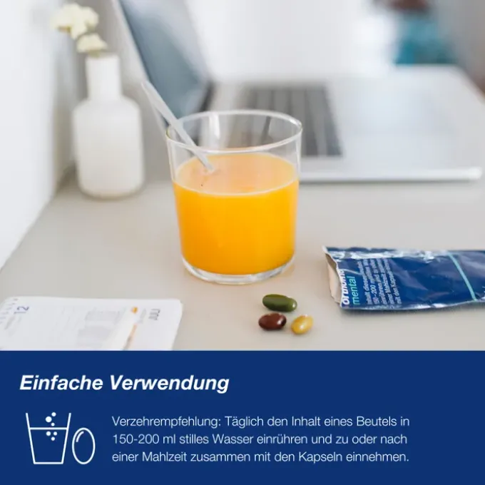 ORTHOMOL mental Granulat/Kapseln 15 Tage Kombipackung 1Stück