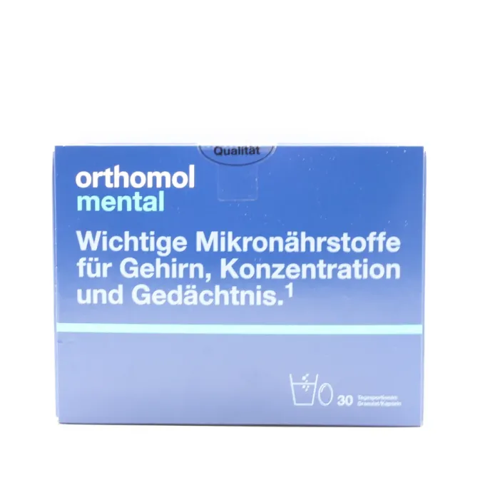 ORTHOMOL mental Granulat/Kapseln 15 Tage Kombipackung 1Stück