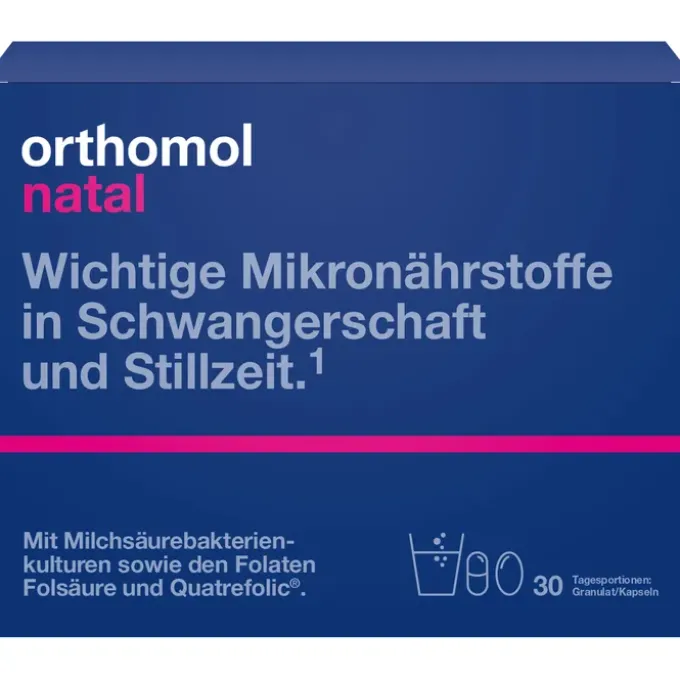 ORTHOMOL Natal Granulat/Kapseln 30 Btl.Kombipack. 1 Stück