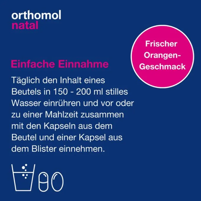 ORTHOMOL Natal Granulat/Kapseln 30 Btl.Kombipack. 1 Stück