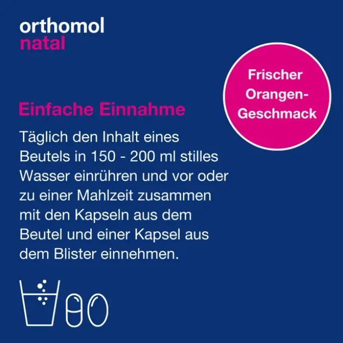ORTHOMOL Natal Granulat/Kapseln 30 Btl.Kombipack. 1 Stück