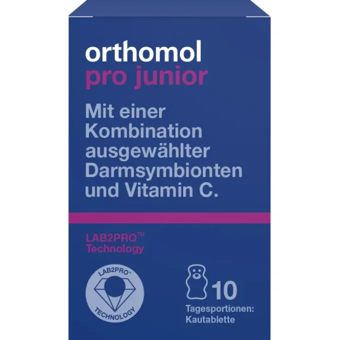 ORTHOMOL pro junior Kautabletten 10 Stück