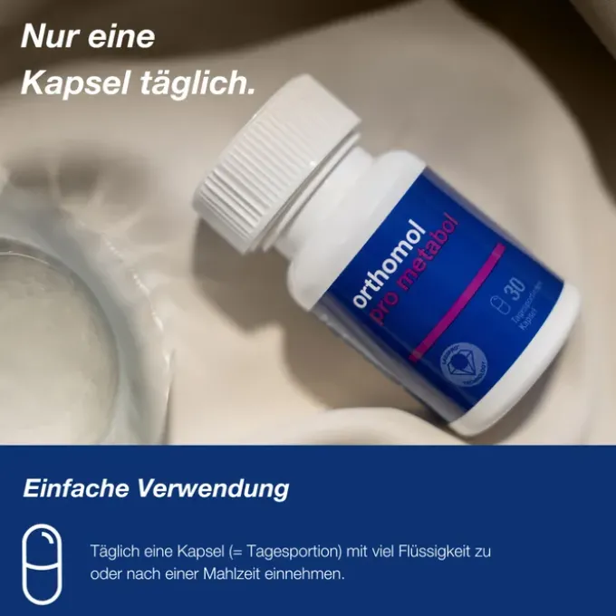 ORTHOMOL pro metabol Kapseln 30 Stück