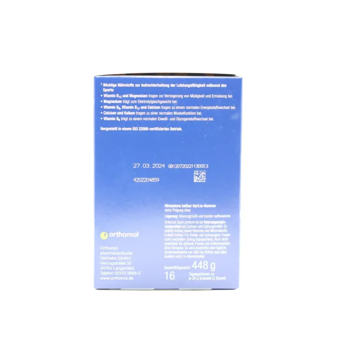 ORTHOMOL Sport perform Granulat 32 Stück