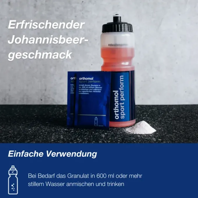 ORTHOMOL Sport perform Granulat 32 Stück