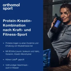 ORTHOMOL Sport Protein Pulver Vanille 640 g