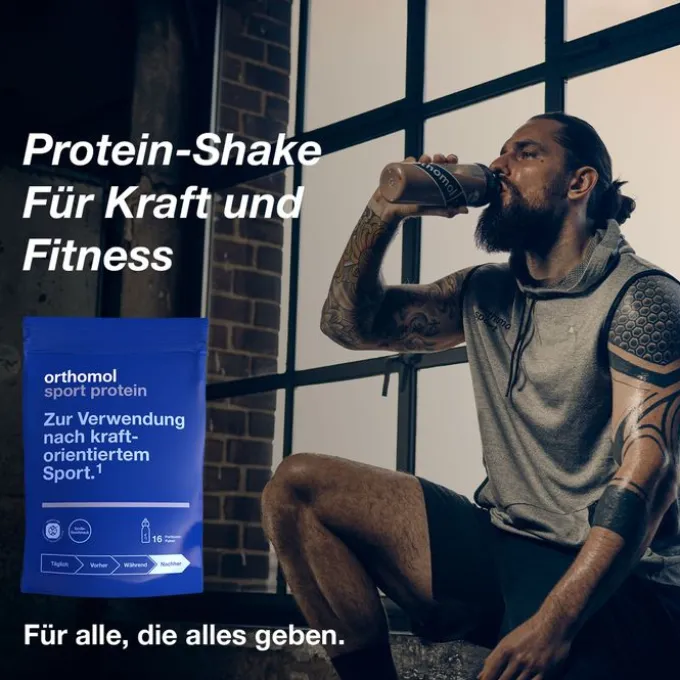 ORTHOMOL Sport Protein Pulver Vanille 640 g