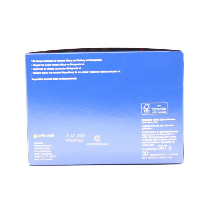 ORTHOMOL Tendo Granulat/Kaps./Tabl.Kombipack. 1 Stück