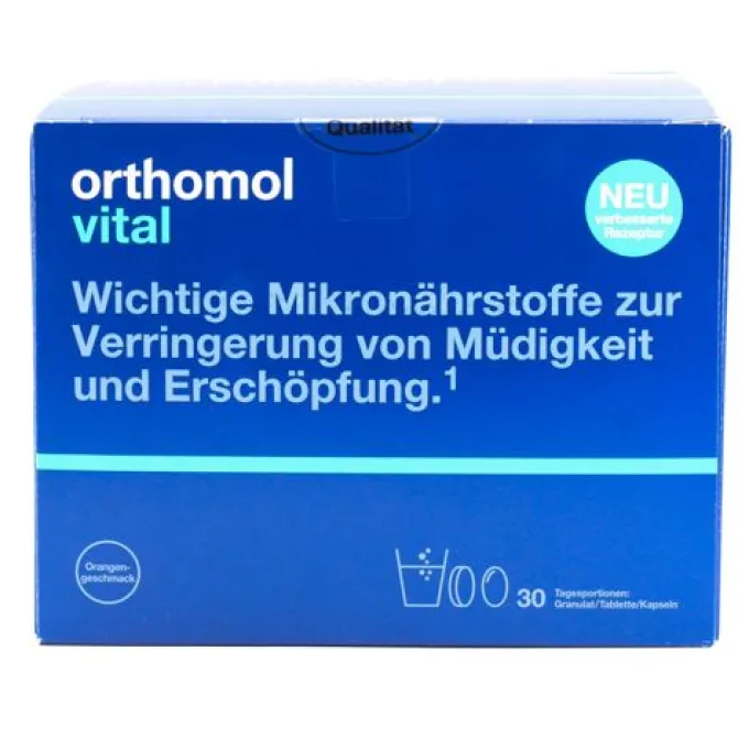ORTHOMOL Vital Granulat/Tablette/Kapseln Orange 30 Stück à 16,9 g