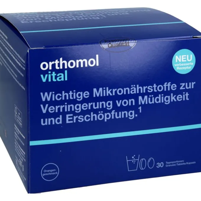 ORTHOMOL Vital Granulat/Tablette/Kapseln Orange 30 Stück à 16,9 g