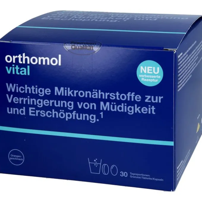 ORTHOMOL Vital Granulat/Tablette/Kapseln Orange 30 Stück à 16,9 g