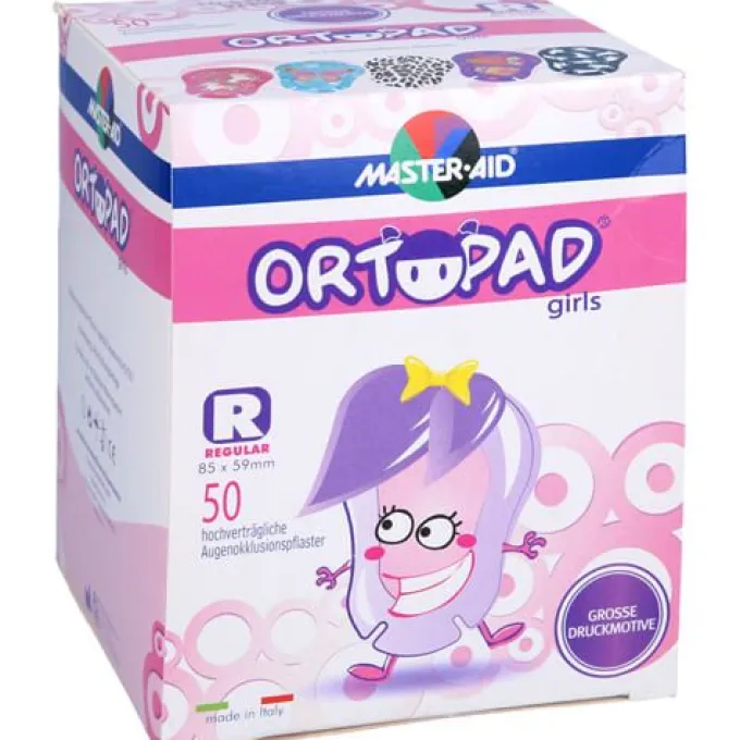 ORTOPAD for girls regular Augenokklusionspflaster 50 St