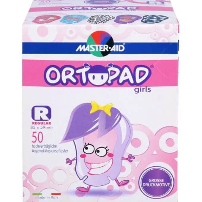 ORTOPAD for girls regular Augenokklusionspflaster 50 St