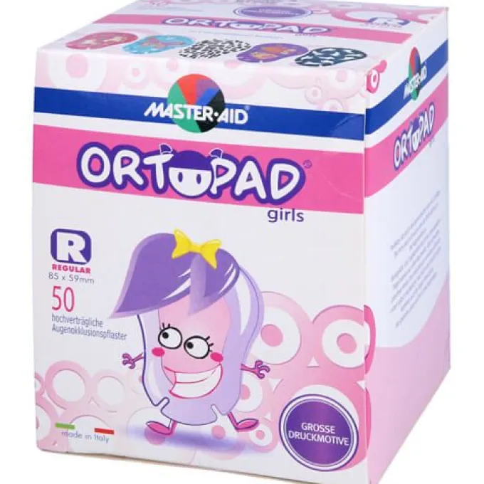 ORTOPAD for girls regular Augenokklusionspflaster 50 St