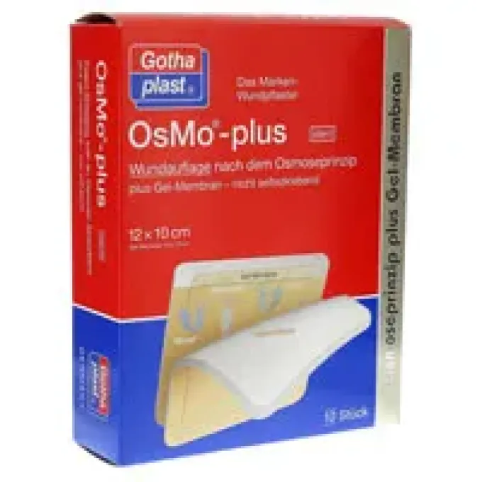 OSMO PLUS Wundauflage 10x12 cm steril 10 St