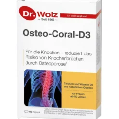 OSTEO CORAL D3 Dr.Wolz Kapseln 60 Stück