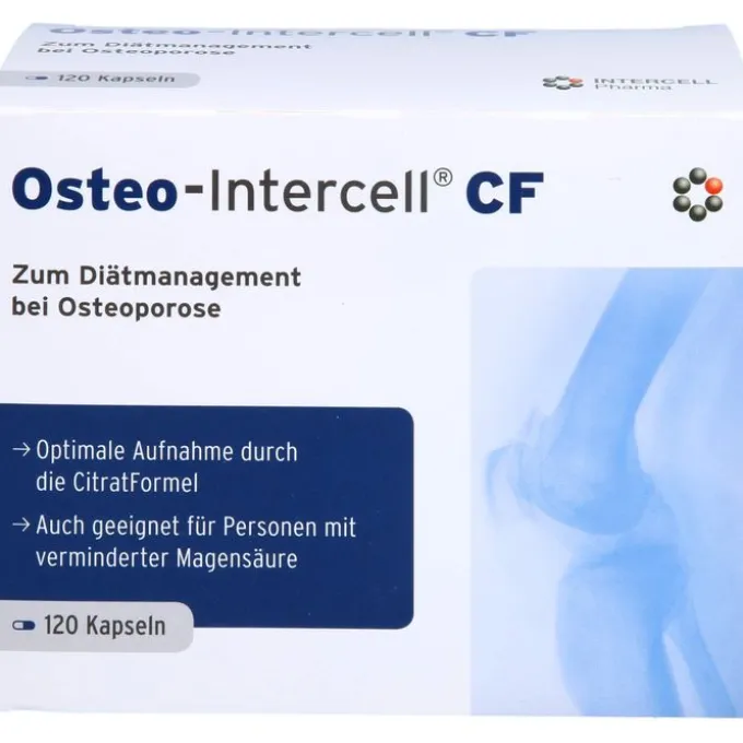 OSTEO-INTERCELL CF CitratFormel Kapseln 120 Stück