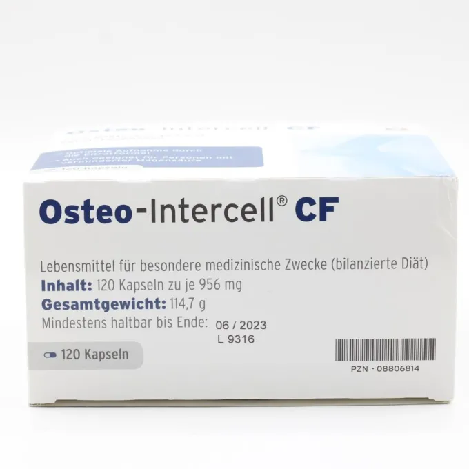 OSTEO-INTERCELL CF CitratFormel Kapseln 120 Stück