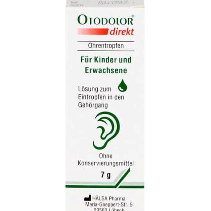 OTODOLOR direkt Ohrentropfen 7 g