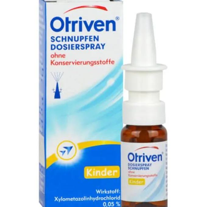 OTRIVEN 0,05% Dosierspray ohne Konservierungsstoffe für Kinder 10 ml