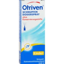 OTRIVEN 0,05% Dosierspray ohne Konservierungsstoffe für Kinder 10 ml