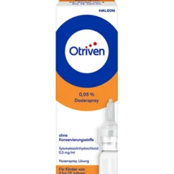OTRIVEN 0,05% Dosierspray ohne Konservierungsstoffe für Kinder 10 ml