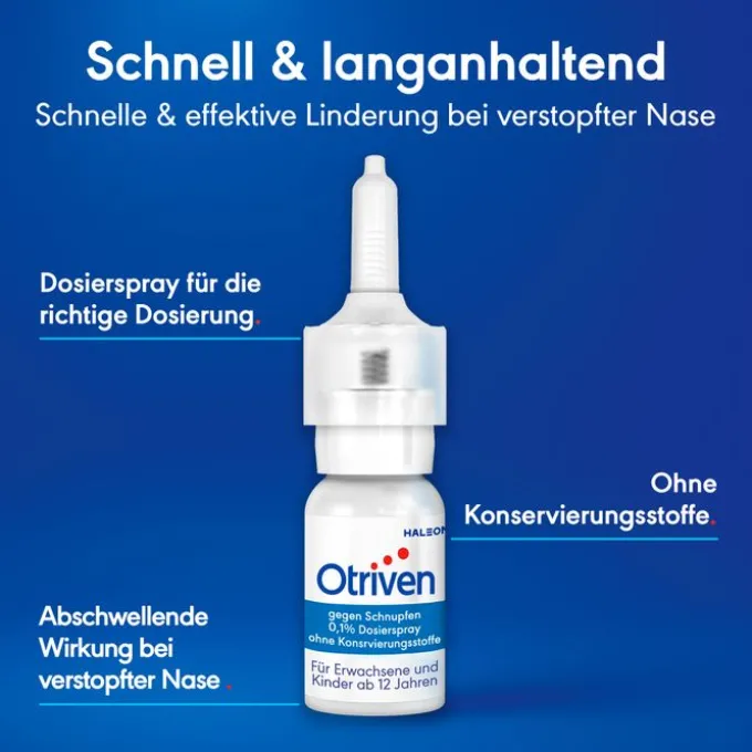 OTRIVEN 0,1% Dosierspray o.Konservierungsstoffe 10 ml