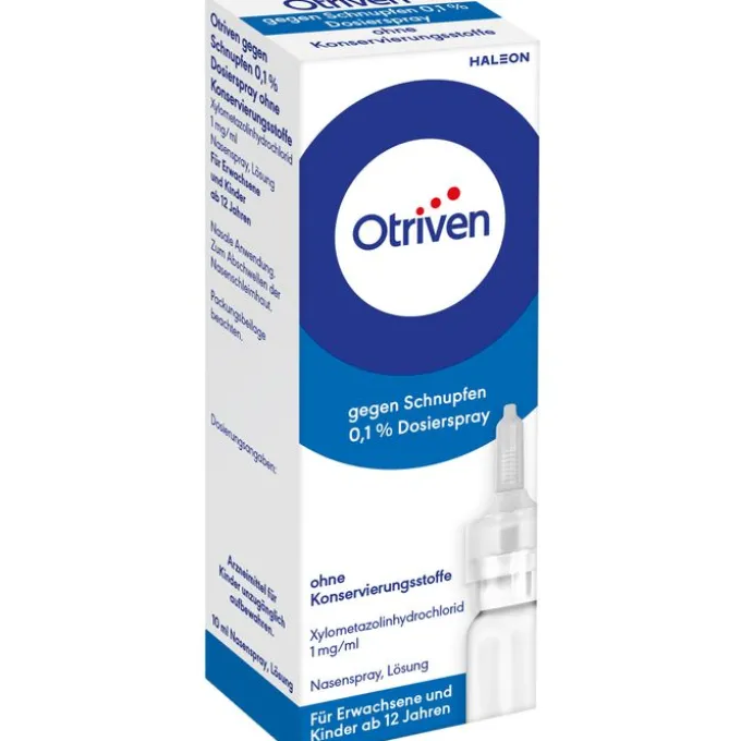 OTRIVEN 0,1% Dosierspray o.Konservierungsstoffe 10 ml