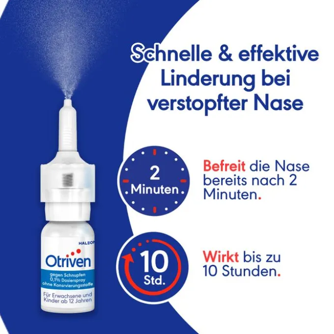 OTRIVEN 0,1% Dosierspray o.Konservierungsstoffe 10 ml