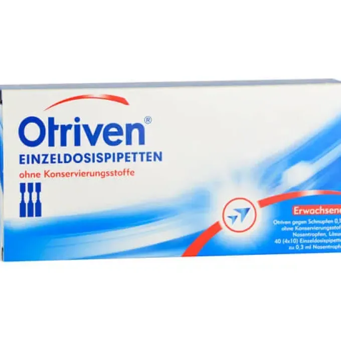 OTRIVEN 0,1% Nasentropfen Einzeldosispipetten 12 ml