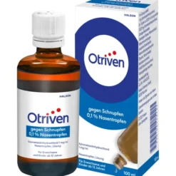 OTRIVEN 0,1% Nasentropfen Nachfüllflackung Praxisbedarf 100 ml