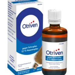 OTRIVEN 0,1% Nasentropfen Nachfüllflackung Praxisbedarf 100 ml