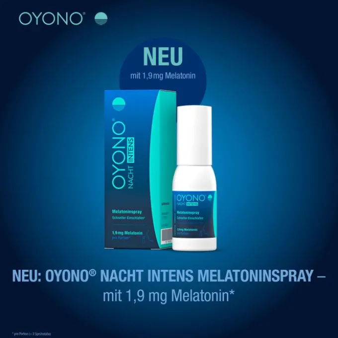OYONO Nacht Intens Melatoninspray 30 ml