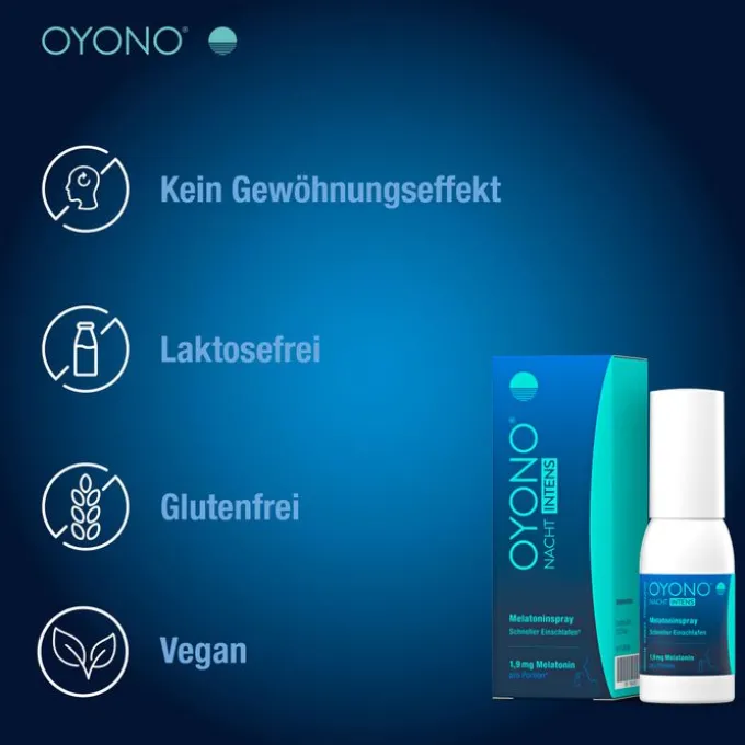 OYONO Nacht Intens Melatoninspray 30 ml