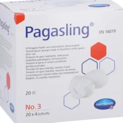 PAGASLING Mulltupfer Gr.3 pflaumengroß steril 20X4 St