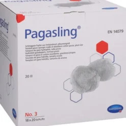 PAGASLING Mulltupfer Gr.3 pflaumengroß steril 18X20 St