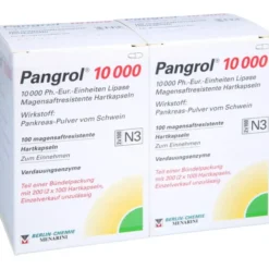 PANGROL 10.000 Hartkps.m.magensaftr.überz.Pell. 200 St
