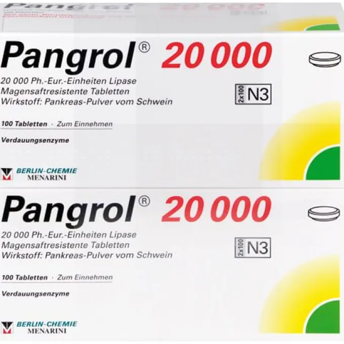 PANGROL 20.000 magensaftresistente Tabletten 200 St
