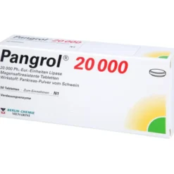PANGROL 20.000 magensaftresistente Tabletten 50 St