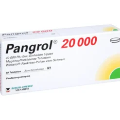 PANGROL 20.000 magensaftresistente Tabletten 50 St